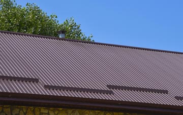 typical The Shruggs corrugated roof uses