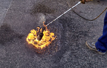 The Shruggs flat roofing repairs