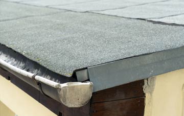 repair or replace The Shruggs flat roofing?