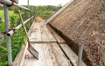 advantages of The Shruggs thatch roofing